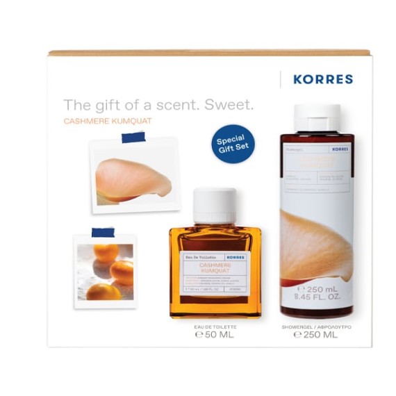 KORRES Cashmere Kumquat Eau De Toilette + Αφρόλουτρο