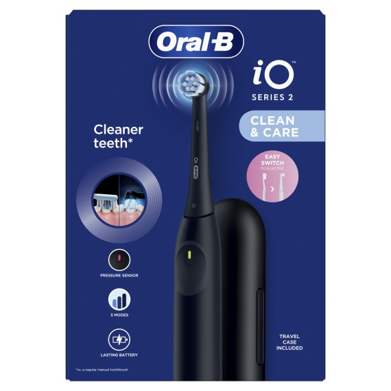 Oral-B iO Series 2  Ηλεκτρική Οδοντόβουρτσα Black