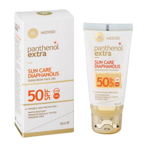 Panthenol Extra Sun Care Diaphanous Face Gel SPF50 50ml Panthenol Extra Sun Care Diaphanous Face Gel SPF50 50ml