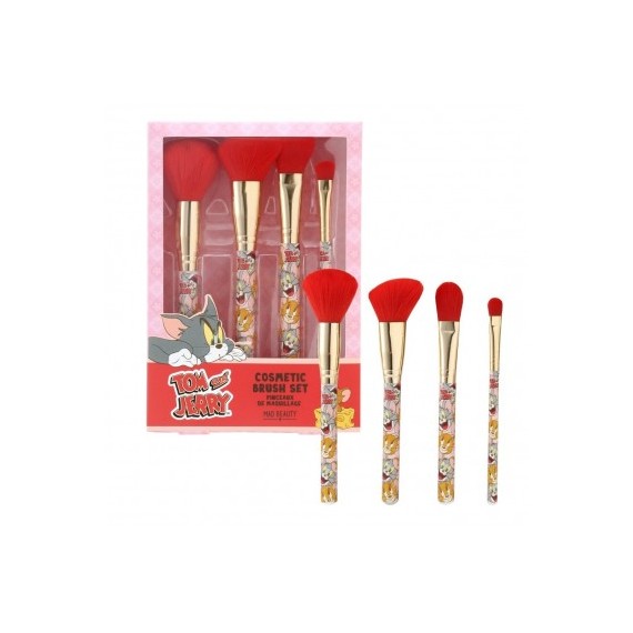 TOM & JERRY COSMETIC BRUSH SET